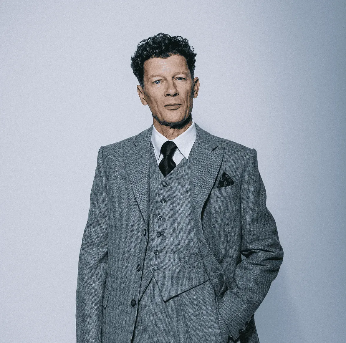 Tailored suit portrait