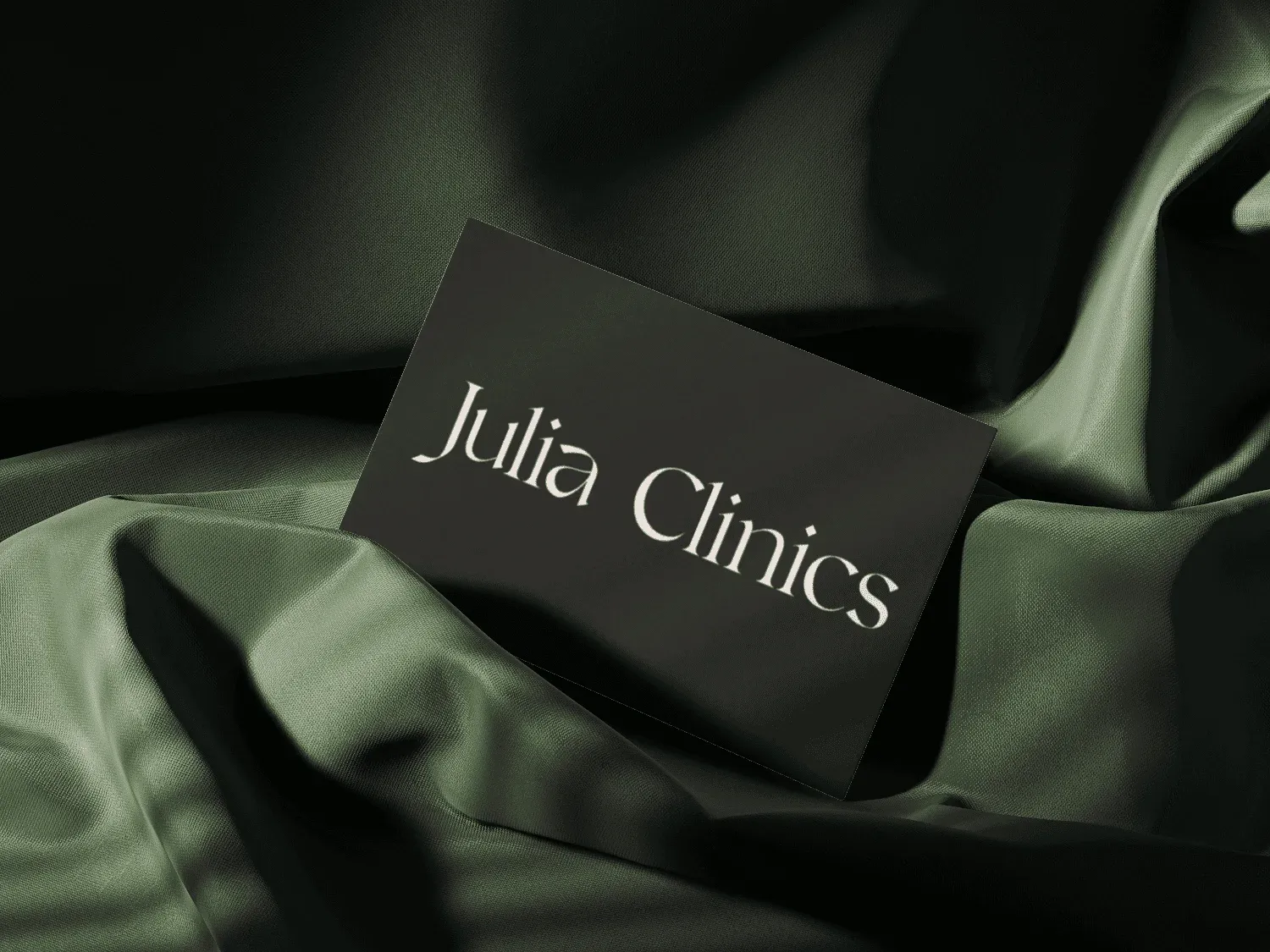 Julia Clinics business card