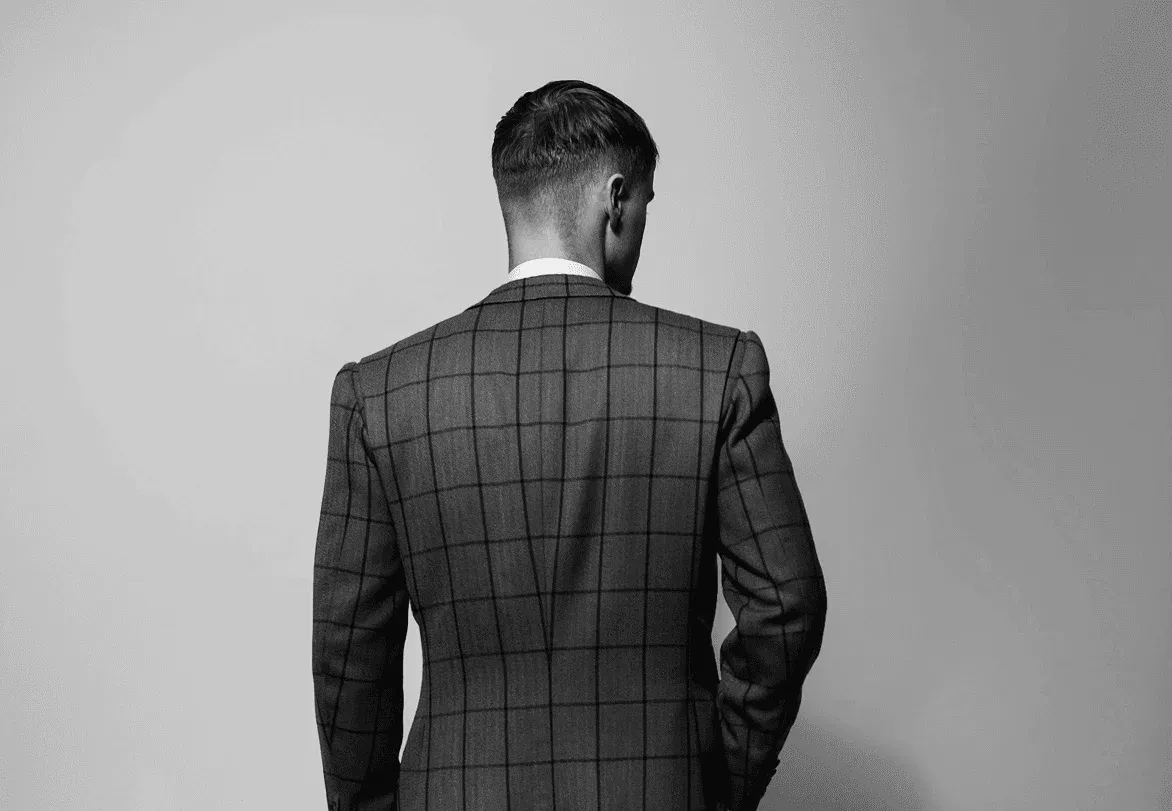 Suit from behind